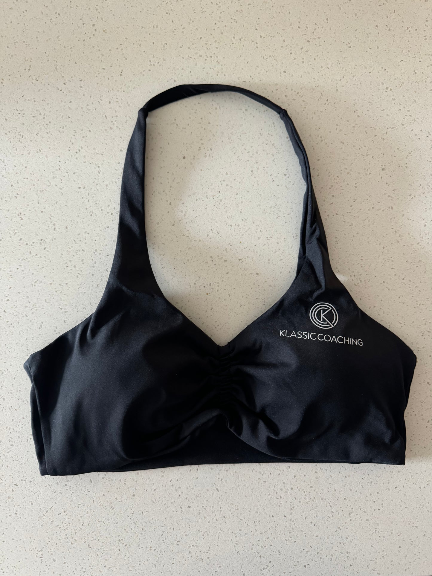 Black Klassic Coaching Sports Bra