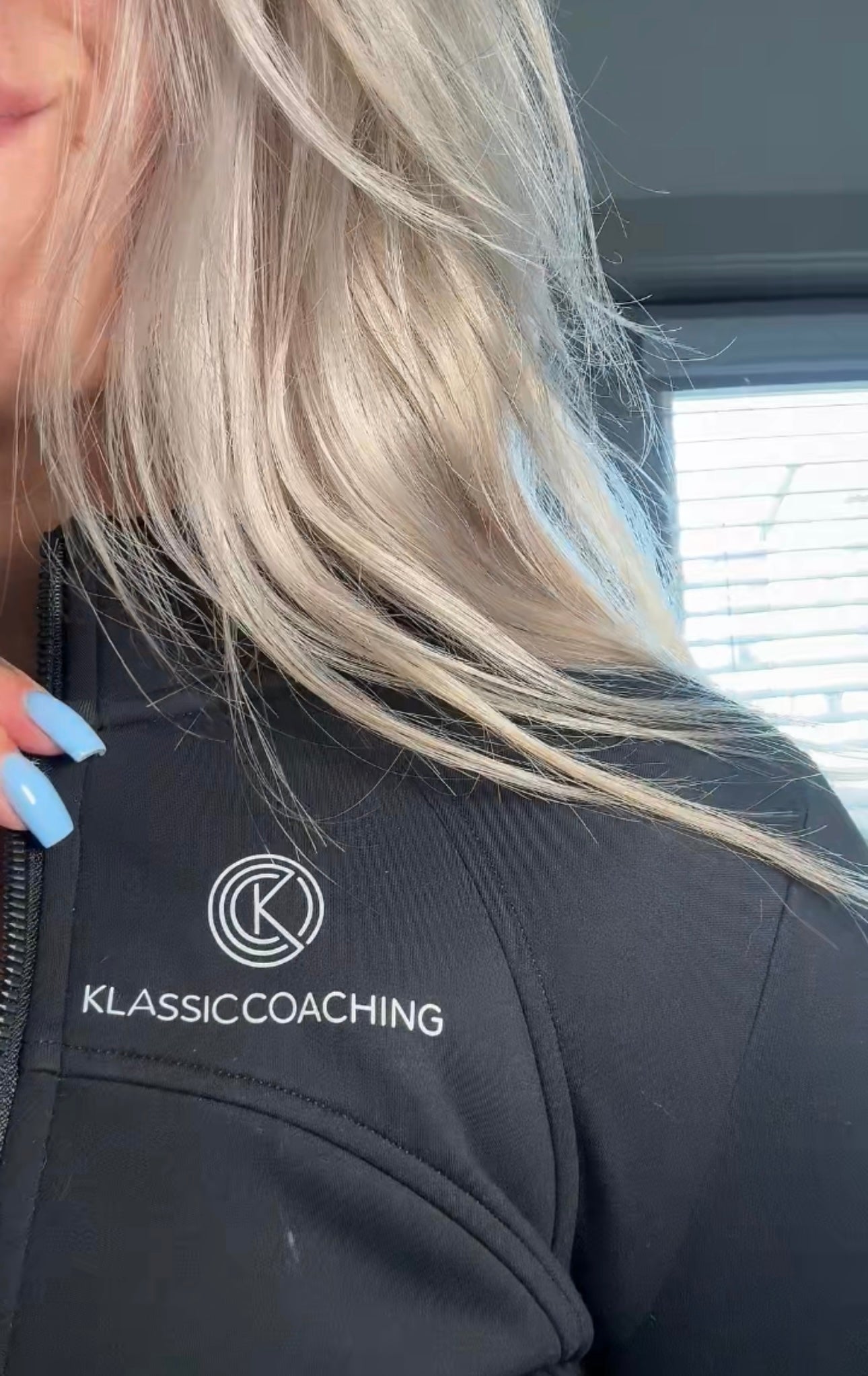 Black 3/4 Length Klassic Coaching Jacket